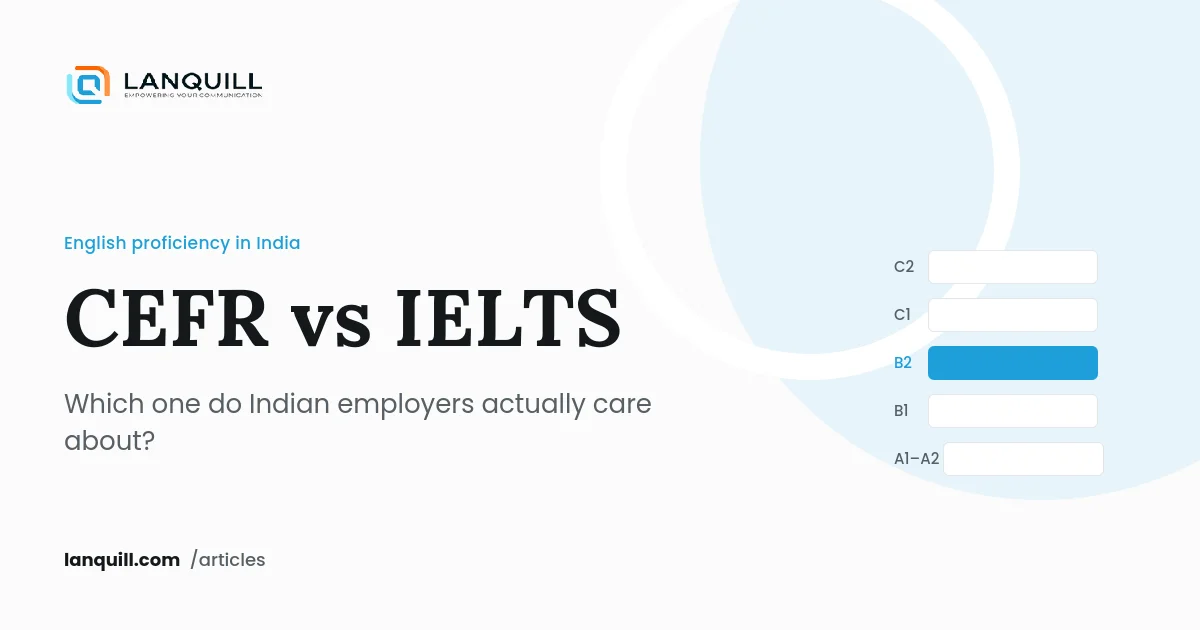 CEFR vs IELTS