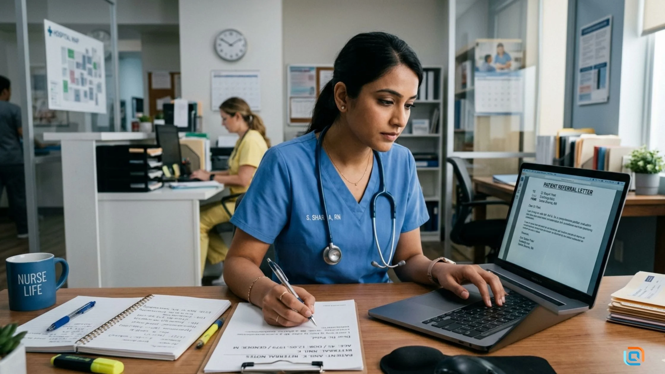 OET writing referral letter for nurses